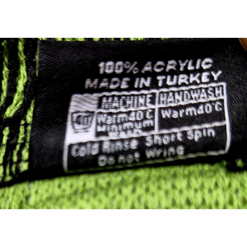 NWT Seattle Sounders FC Ruffneck Scarf MLS Checkered Skyline Green Black Soccer - Picture 10 of 10